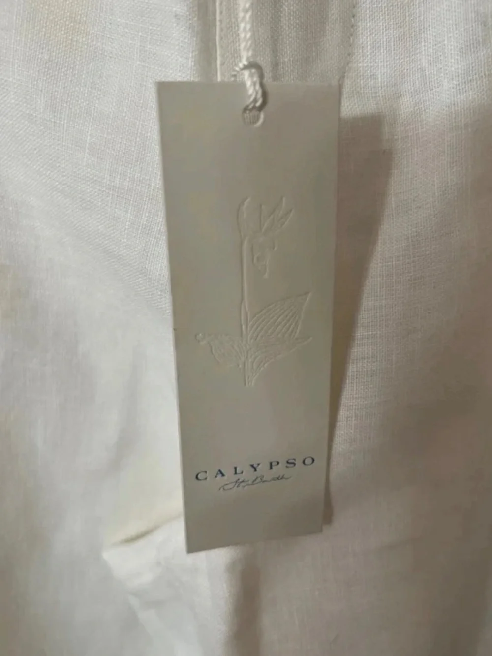 Calypso St Barth Linen Pants - Picture 4 of 8